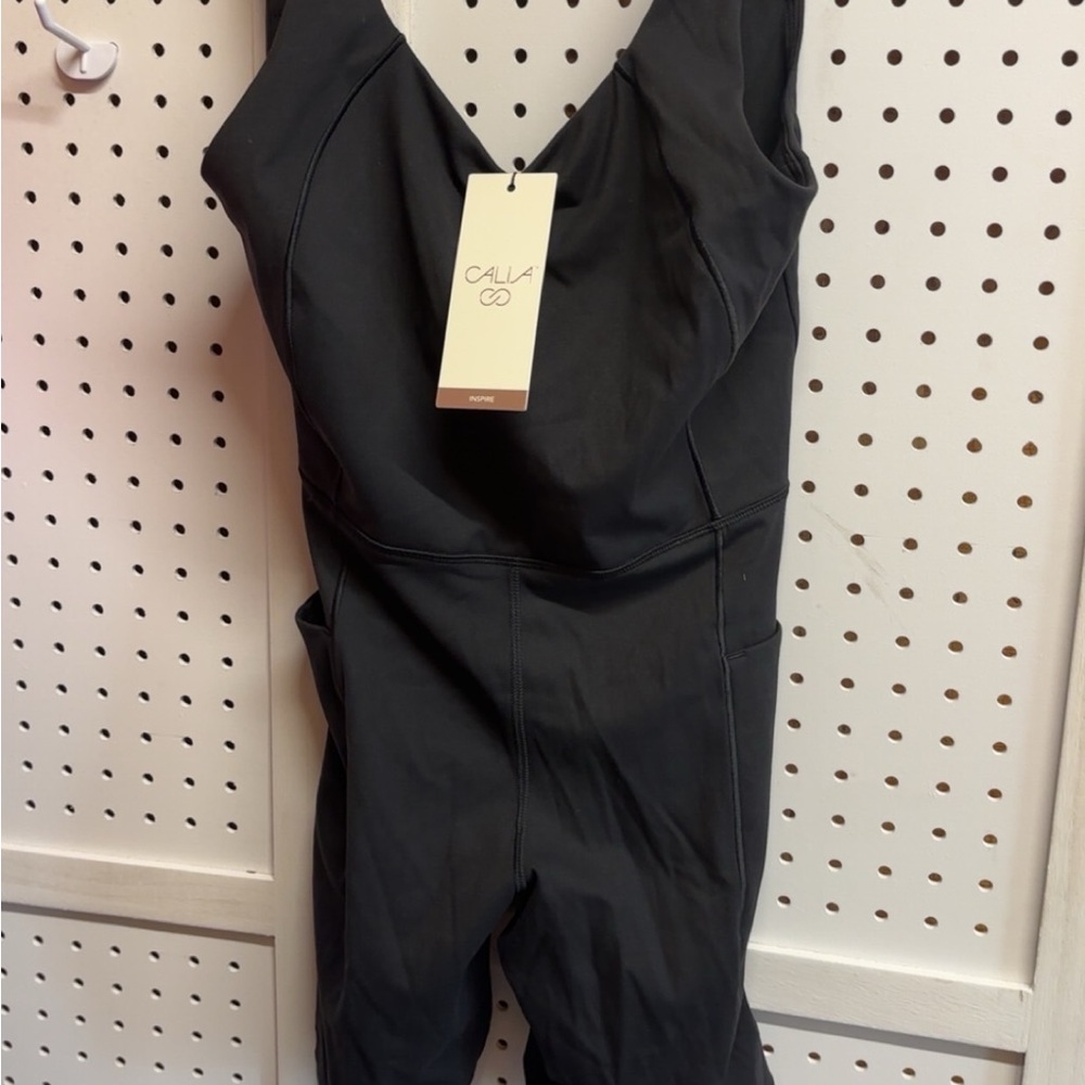 32. CALIA Black bodysuit